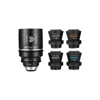 CINEMA objektīvi - Laowa Proteus Flex 2X Anamorphic 60mm T2 - (Meters) For Arri PL (Default) + EF VE6020PLEFM F - ātri pasūtīt no ražotāja