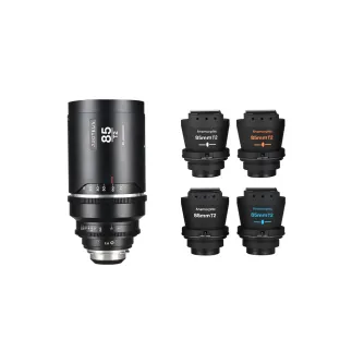 CINEMA objektīvi - Laowa Proteus Flex 2X Anamorphic 85mm T2 - (Meters) For Arri PL (Default) + EF VE8520PLEFM F - ātri pasūtīt no ražotāja