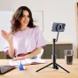 Telefonu statīvi - Ulanzi AB403 Magnetic Selfie Stick Pro Black M003 - быстрый заказ от производителя