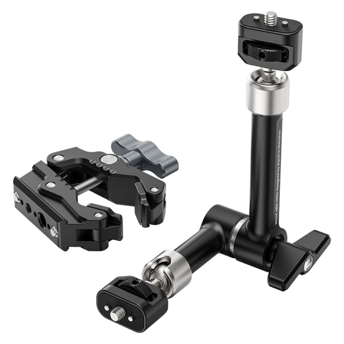 Turētāji - Ulanzi R011A 10 Inches Articulating Friction Magic Arm kit T018 - ātri pasūtīt no ražotāja