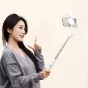 Telefonu statīvi - Ulanzi AB403 Magnetic Selfie Stick Pro White M006 - быстрый заказ от производителя