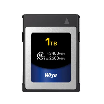 Atmiņas kartes - Wise 1TB CFexpress 4.0 Type B Memory Card 2600 MB/s CFX4 B1024 - ātri pasūtīt no ražotāja