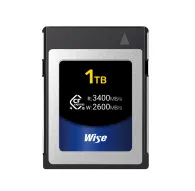 Карты памяти - Wise 1TB CFexpress 4.0 Type B Memory Card 2600 MB/s CFX4 B1024 - быстрый заказ от производителяКарты памяти - Wise 1TB CFexpress 4.0 Type B Memory Card 2600 MB/s CFX4 B1024 - быстрый заказ от производителя