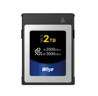 Карты памяти - Wise 2TB CFexpress 4.0 Type B Mk-II Memory Card 3000 MB/s CFX4 B2048M2 - быстрый заказ от производителяКарты памяти - Wise 2TB CFexpress 4.0 Type B Mk-II Memory Card 3000 MB/s CFX4 B2048M2 - быстрый заказ от производителя