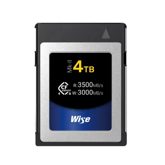Memory Cards - Wise 4TB CFexpress 4.0 Type B Mk-II Memory Card 3000 MB/s CFX4 B4096M2 - quick order from manufacturer
