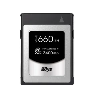 Atmiņas kartes - Wise 660GB CFexpress 4.0 Type B PRO Mk-II Memory Card 3600 MB/s CFX4 B660PM2 - ātri pasūtīt no ražotāja