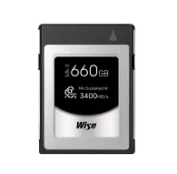 Карты памяти - Wise 660GB CFexpress 4.0 Type B PRO Mk-II Memory Card 3600 MB/s CFX4 B660PM2 - быстрый заказ от производителяКарты памяти - Wise 660GB CFexpress 4.0 Type B PRO Mk-II Memory Card 3600 MB/s CFX4 B660PM2 - быстрый заказ от производителя