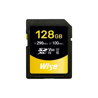Memory Cards - Wise 128GB SDXC UHS-II V60 Memory Card SD S128 - quick order from manufacturer