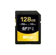 Memory Cards - Wise 128GB SDXC UHS-II V60 Memory Card SD S128 - quick order from manufacturerMemory Cards - Wise 128GB SDXC UHS-II V60 Memory Card SD S128 - quick order from manufacturer