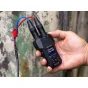 Zoom H1 XLR portabilais audio rekorders ar XLR/TRS ievadiem un pievienotiem kabeļiem