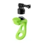 Аксессуары для экшн-камер - Telesin multifunctional silicone mount for sports cameras (green) TLQ-005 - быстрый заказ от производителя