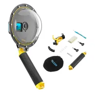 Sporta kameru aksesuāri - Waterpoof dome port Telesin for DJI Action 4 / 3 OA-DMP-001 - ātri pasūtīt no ražotājaSporta kameru aksesuāri - Waterpoof dome port Telesin for DJI Action 4 / 3 OA-DMP-001 - ātri pasūtīt no ražotāja