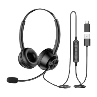 Austiņas - Wired headset with microphone New Bee H368 H368 - ātri pasūtīt no ražotāja