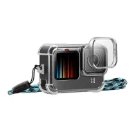 Accessories for Action Cameras - Case with Lens Cap and Neck Strap PULUZ for GoPro Hero 9 / 10 / 11 PU932T - quick order from manufacturerAccessories for Action Cameras - Case with Lens Cap and Neck Strap PULUZ for GoPro Hero 9 / 10 / 11 PU932T - quick order from manufacturer