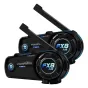 Intercoms - Fodsports FX8 Air motorcycle intercom two-pack (black) FX8 Air 2 pack - quick order from manufacturer