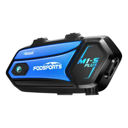 Fodsports M1-S Plus motorcycle intercom (black) M1-S Plus