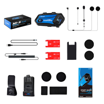 Intercoms - Fodsports M1-S Plus motorcycle intercom (black) M1-S Plus - ātri pasūtīt no ražotāja