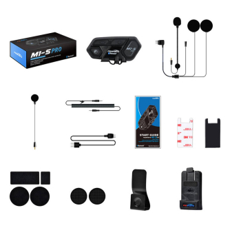 Intercoms - Fodsports M1-S Pro motorcycle intercom (black) M1-S Pro - ātri pasūtīt no ražotāja