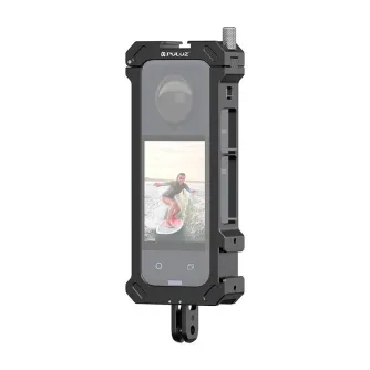 Рамки для камеры CAGE - Metal protective cage PULUZ with tripod adapter for Insta360 X4 PU941B - быстрый заказ от производителя