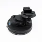 Industrial-strength GoPro suction cup mount for Hero13/12/11/10 cameras, featuring a quick-release base and adjustable arms for stable mounting at high speeds.