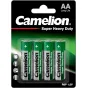 Batteries and chargers - Camelion R6P-4BB AA/LR6 Super Heavy Duty 4 pc(s) - buy today in Master Foto store and with delivery
