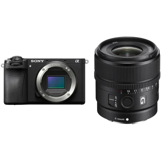 Sony A6700 Camera with 15mm F1.4 Lens Bundle SEL15F14G