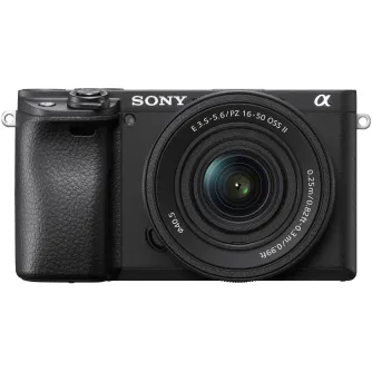 Mirrorless Cameras - Sony A6400 Camera with 16-50mm OSS II Lens, 24.2MP ILCE-6400/ILCE-6400L/ILCE-6400M + SELP16502 - buy today in Master Foto store and with delivery