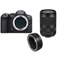 Bezspoguļa kameras - Canon EOS R6 Mark II RF 24-240mm Lens + Adapter EF-EOS-R - ātri pasūtīt no ražotājaBezspoguļa kameras - Canon EOS R6 Mark II RF 24-240mm Lens + Adapter EF-EOS-R - ātri pasūtīt no ražotāja
