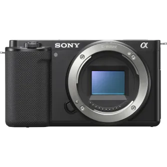 Mirrorless Cameras - Sony ZV-E10 Interchangeable Lens Vlogging Camera Body (Black) ILCZV-E10/B - quick order from manufacturer