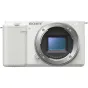 Mirrorless Cameras - Sony ZV-E10 Interchangeable Lens Vlogging Camera Body (White) ILCZV_E10_W - quick order from manufacturer