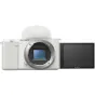 Mirrorless Cameras - Sony ZV-E10 Interchangeable Lens Vlogging Camera Body (White) ILCZV_E10_W - quick order from manufacturer