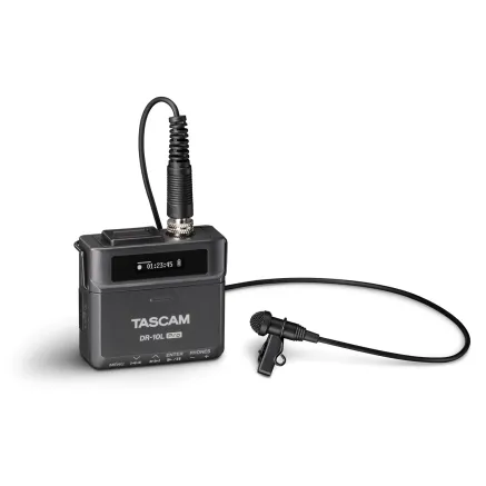Tascam DR-10L Pro Digital Recorder with Lavalier Microphone