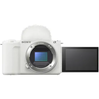 Mirrorless Cameras - Sony ZV-E10 II Interchangeable Lens Vlogging Camera Body (White) ZVE10M2W - quick order from manufacturer