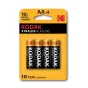 Sortimenta jaunumi - Kodak XTRALIFE AA 2700mAh Alkaline Battery 4 Pack - ātri pasūtīt no ražotāja