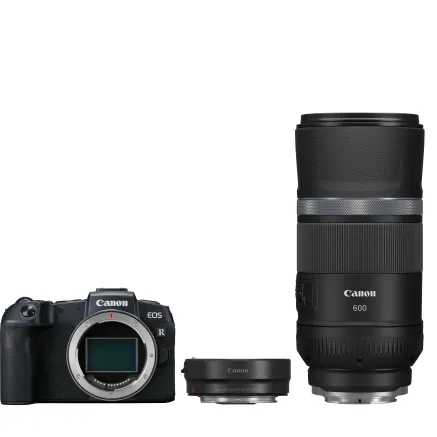 Canon EOS RP Беззеркальная камера с объективом RF 600mm и адаптером 9949292185434