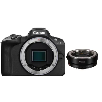 Mirrorless Cameras - Canon EOS R50 Mirrorless Camera with Mount Adapter EF-EOS R - quick order from manufacturer