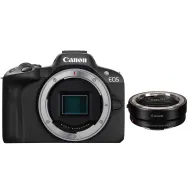 Bezspoguļa kameras - Canon EOS R50 Mirrorless Camera with Mount Adapter EF-EOS R - ātri pasūtīt no ražotājaBezspoguļa kameras - Canon EOS R50 Mirrorless Camera with Mount Adapter EF-EOS R - ātri pasūtīt no ražotāja