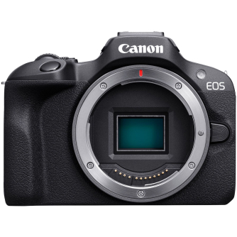 Bezspoguļa kameras - Canon EOS R100 Camera with Mount Adapter EF-EOS R - ātri pasūtīt no ražotāja