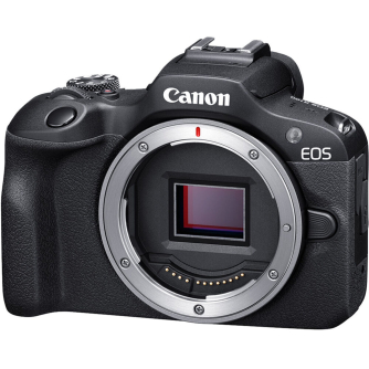 Bezspoguļa kameras - Canon EOS R100 Camera with Mount Adapter EF-EOS R - ātri pasūtīt no ražotāja