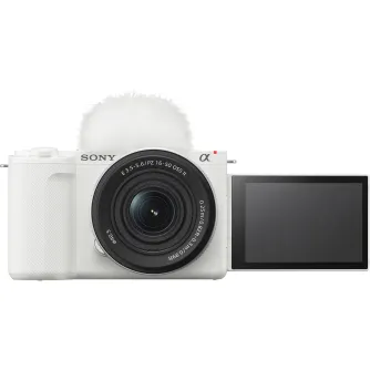 Bezspoguļa kameras - Sony ZV-E10 II Vlogging Camera with 16-50mm Lens (White) ZVE10M2KW - быстрый заказ от производителя
