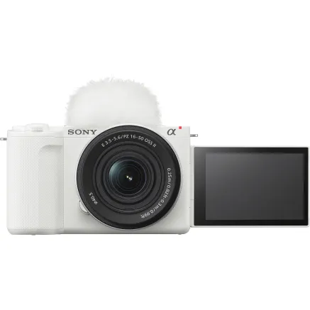 Sony ZV-E10 II Vlogging Camera with 16-50mm Lens (White) ZVE10M2KW