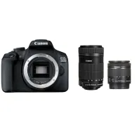 DSLR Cameras - Canon EOS 2000D DSLR Camera with 18-55mm and 55-250mm Lenses - quick order from manufacturerDSLR Cameras - Canon EOS 2000D DSLR Camera with 18-55mm and 55-250mm Lenses - quick order from manufacturer