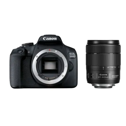 Canon EOS 2000D DSLR Camera with EF-S 18-135mm Lens