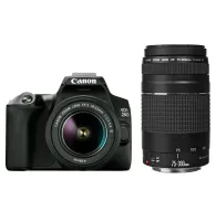 DSLR Cameras - Canon EOS 250D DSLR Camera with EF-S 18-55mm & 75-300mm 3454C016 - quick order from manufacturerDSLR Cameras - Canon EOS 250D DSLR Camera with EF-S 18-55mm & 75-300mm 3454C016 - quick order from manufacturer