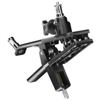 Holders Clamps - walimex pro Studio Croc clamp MX with 2 Spigots - quick order from manufacturer