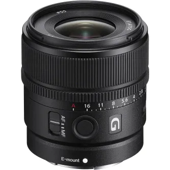Mirrorless Lenses - Sony E 15mm F1.4 G Lens for APS-C Cameras SEL15F14G - quick order from manufacturer