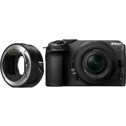 Nikon Z 30 Mirrorless Camera with NIKKOR Z DX 16-50mm Lens VOA110K001-FTZII