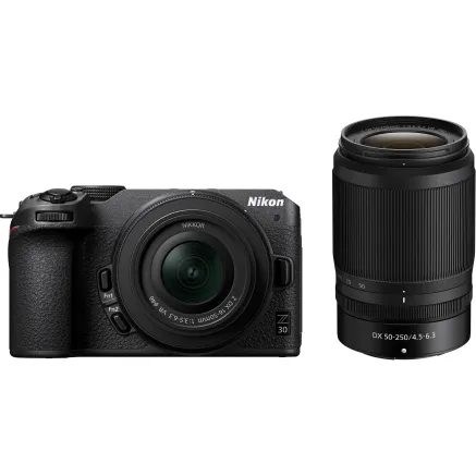 Nikon Z 30 Mirrorless Camera with NIKKOR Z 16-50mm & 50-250mm VOA110K002