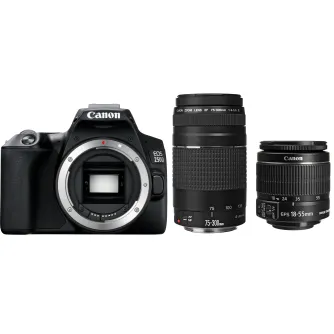DSLR Cameras - Canon EOS 250D DSLR Camera with EF-S 18-55mm & 75-300mm - quick order from manufacturer