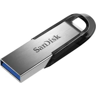 New products - SanDisk Ultra Flair 64GB USB Flash Drive, Black/Silver - quick order from manufacturer